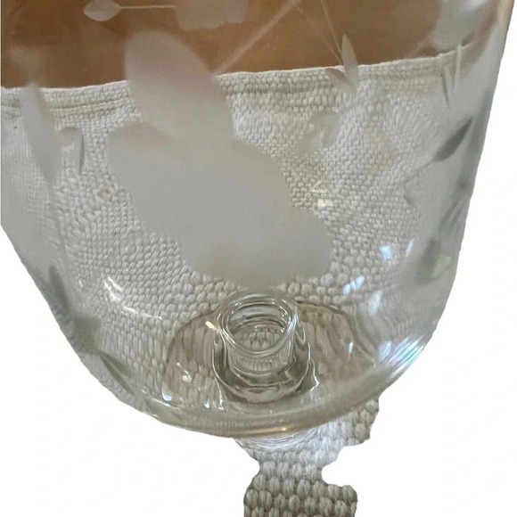 Vintage Cut Glass Candy Dish 8” - Picture 2 of 2